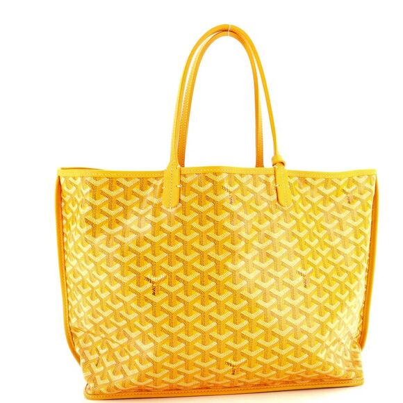 Goyard Anjou Reversible Tote Coated Canvas PM Yellow - Picture 3 of 7